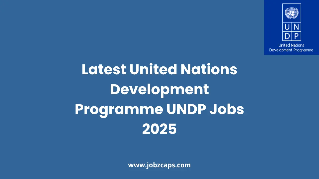 Latest United Nations Development Programme UNDP Jobs 2025