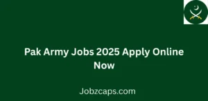 Pak Army Jobs 2025 Apply Online Now
