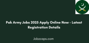 Pak Army Jobs 2025 Apply Online Now Latest Registration Guide